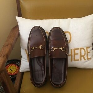 Gucci driving loafers Size 10